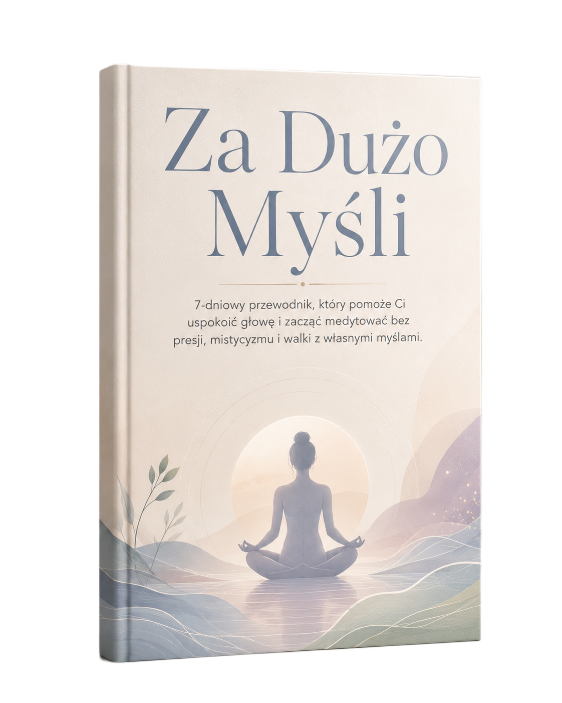 E-book Za Dużo Myśli — okładka